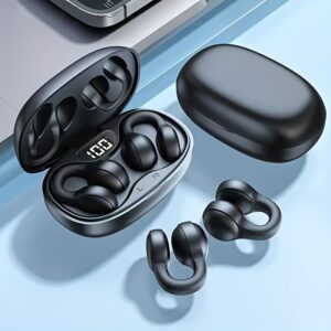 X58 Air Conduction Bt Headset Clip Ear Wireless Noise Cancellation Sports Call Long Endurance Without Headphones