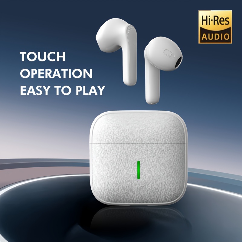 New Wireless Earbuds - Ultra-Long Battery Life, Noise-Canceling, Comfortable Semi-Open Back Design for Sports & Gaming, Touch Control, Rechargeable Lithium Battery, No Cable, Universal Phone Compatible, Black, Gaming Accessories | Sleek Earbud Design | Touch Control Earphones - Image 4