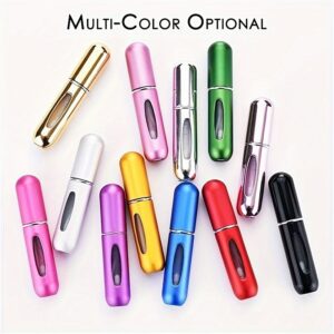 Portable 5ml Outdoor Sports Perfume Bottle Filling Bottle, Portable Mini Refillable Spray Bottle