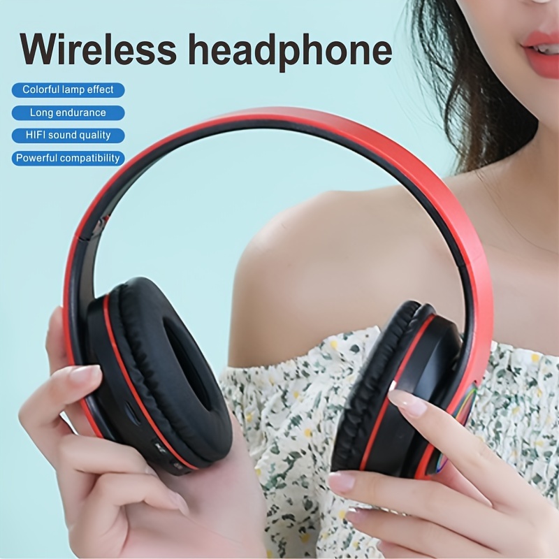 Matte Finish Fully Enclosed Ear B39 Glowing Wireless Wireless Headphones - Image 8