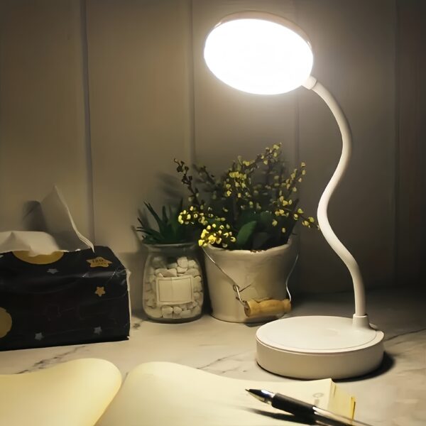 A creative USB learning desk lamp Art decorative light decorative nightlight atmosphere light Living room bedroom a variety of room types for friends Holiday birthday Christmas gift without batteries