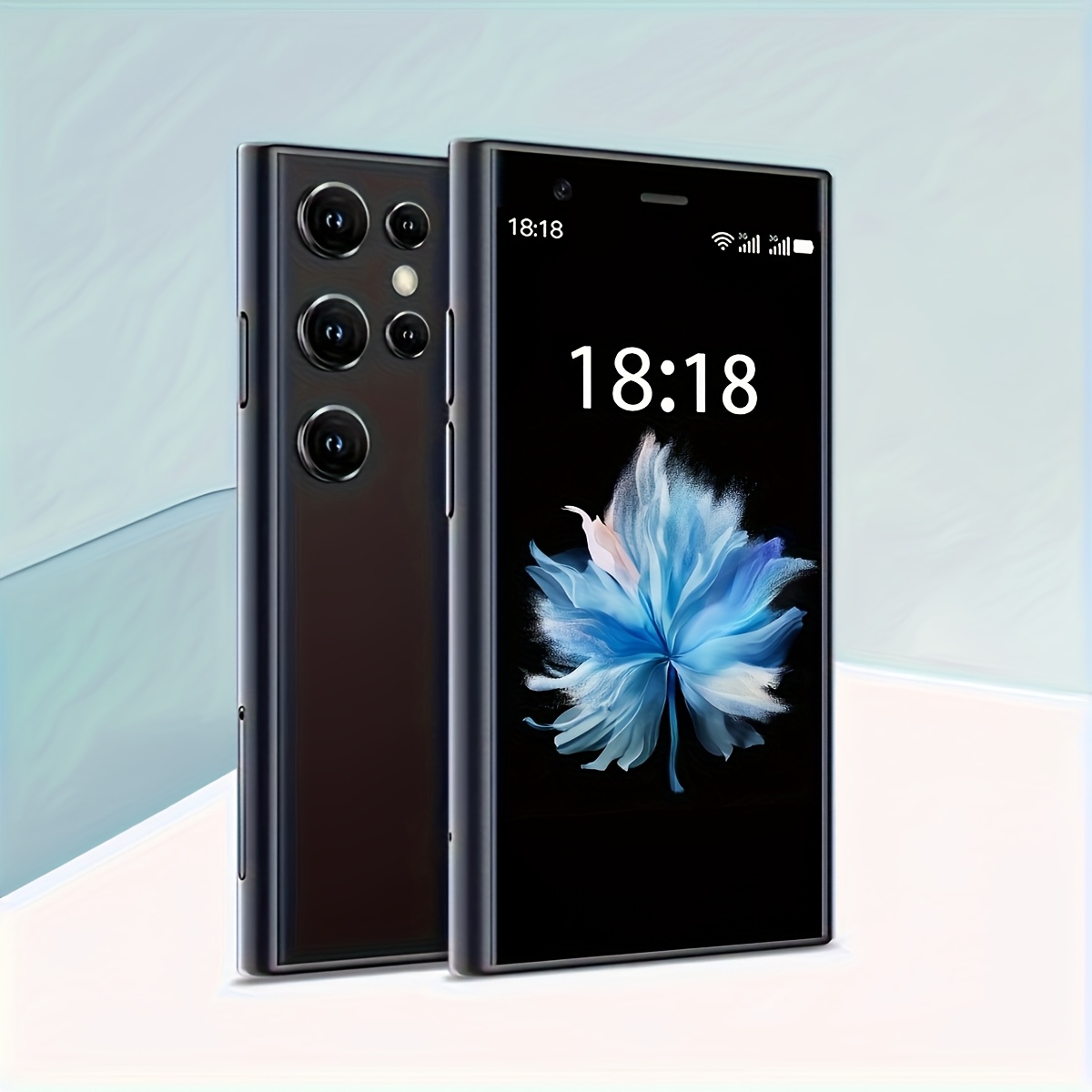 Mini Smartphone 3.0" Display Screen 3G Network Dual SlM 2GB RAM 16GB ROM 900mAh Battery Long Standby Support multiple national languages with 2MP camera Dual SIM Standby with Face recognition Whats App Play Store Small Size Student Phone - Image 3