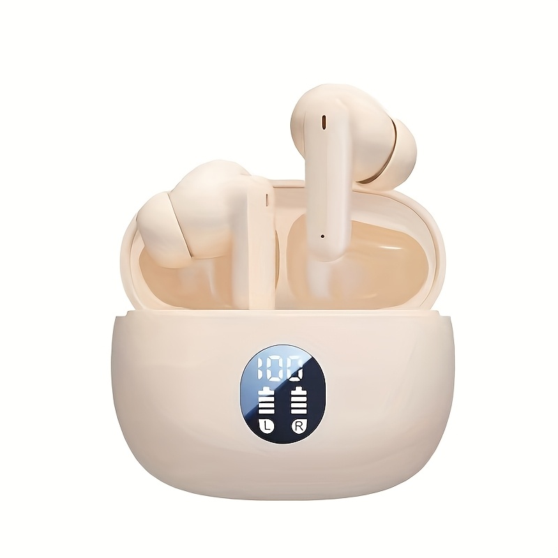 Touch Control Wireless Earbuds with LED Display - HiFi Stereo Sound, Lightweight & Compact Design for Gaming, Running & Cycling - Image 7