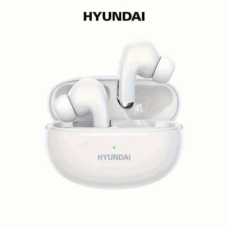 HYUNDAI 2024 Wireless Earbuds - Low Latency, Long Battery Life, Sound Isolation, with Mic for Gaming, Sports, and Music, Gaming Headset | Semi-Open-Back Headphone | Type-C Charging, Earbud Headphones - Image 5