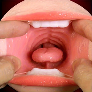1Pc Realistic Vagina Male Masturbator Oral Mouth Masturbation Cup Real Pussy Sexo Intimate Goods Deep Throat Double Hole Sex Toy for Men