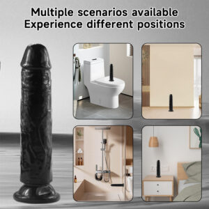 1pc Realistic Jelly Dildo with Suction Cups - Hand Washable TPE Anal Plugs, Non-Powered, Solid Colors, Available in 7 Sizes, Adult Sex Toys for Men and Women