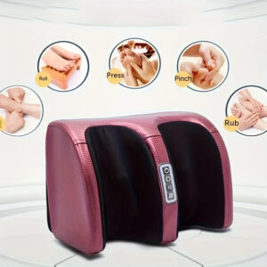Electric Foot Massager, Fully Automatic Kneading, 3D Vibration Massage, Automatic Heating, Foot, Health, Suitable for Women And Men Gifts, Father'S Day Mother'S Day Gifts