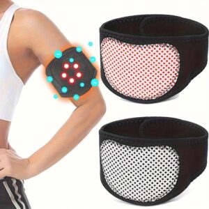 1pc Acupressure Arm Shaper - Adjustable, Non-Electric Massage Tool for Slimming Arms, Breathable Polyester Fiber, Daily Use, Fit, Noninvasive Body Shaping | Flexible Massage Wrap | Black