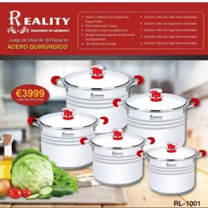 5 set's of pots