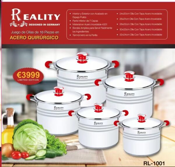 5 set's of pots